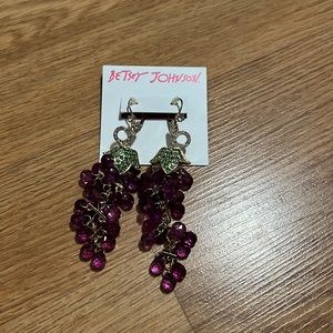 Grape earrings